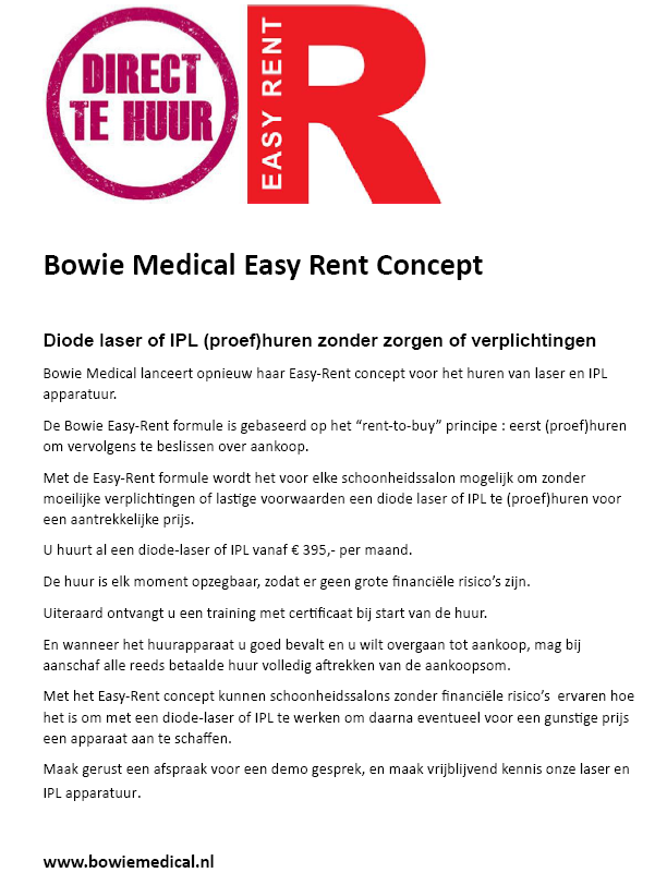 Easy Rent - Direct te huur