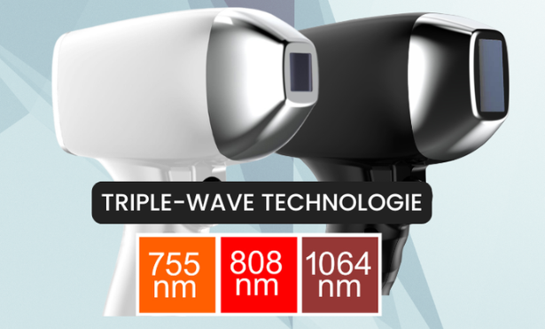 triple wave laser