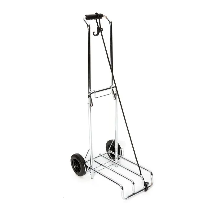 Inklapbare trolley - Verchroomd staal 40kg