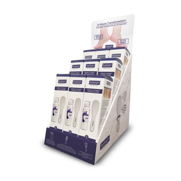 Footlogix Promo offer ----- Ultimate At Home Foot Care Display Callus Softener 100ml + Voetvijl main product photo