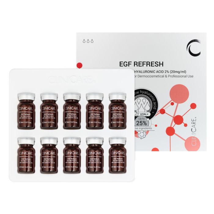 CLINICCARE EGF Refresh Ampullen - 10 x 8 ml main product photo