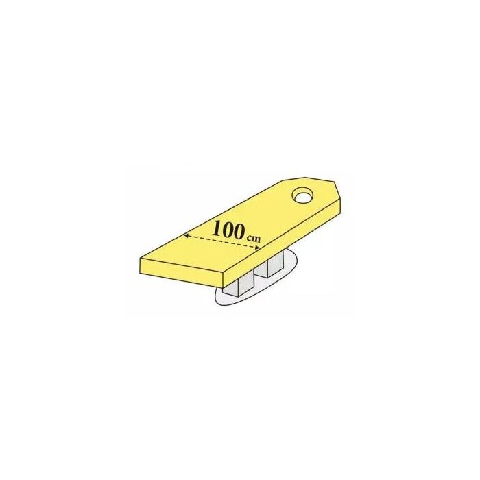 Hoesset voor Bank + Gat UNIVERSEEL (+2 clips) wit main product photo