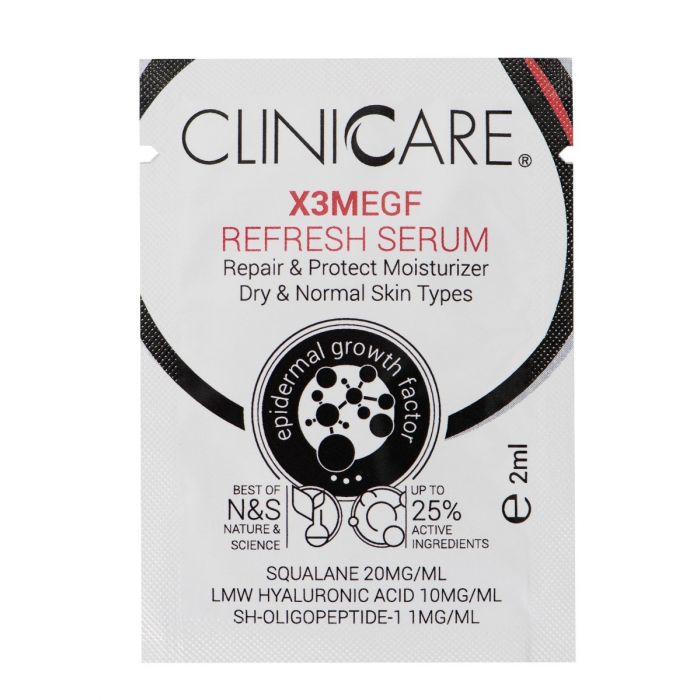 CLINICCARE EGF Extra Refresh Serum (Skin Rejuvenation) PROEFVERPAKKING - 2 ml main product photo