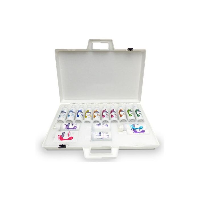 Footlogix White Briefcase Sales Kit main product photo