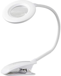 Clip-on Accu Loeplamp LED - draadloos Clip-on Accu Loeplamp LED - draadloos