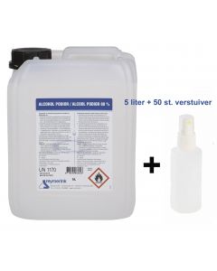 SET voor 50 stuks ALCOHOL VERSTUIVERS SET voor 50 stuks ALCOHOL VERSTUIVERS