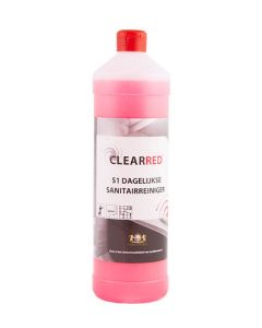 ClearRed S1 Dagelijkse Sanitairreiniger - 1000 ml ClearRed S1 Dagelijkse Sanitairreiniger - 1000 ml
