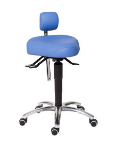 BQE CorrectSit Deluxe met chroom onderstel BQE CorrectSit Deluxe met chroom onderstel