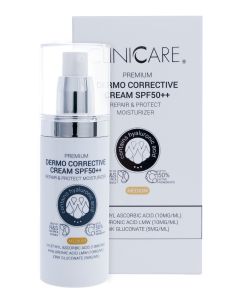 CLINICCARE Dermo Corrective Cream SPF50+ MEDIUM - 100 ml