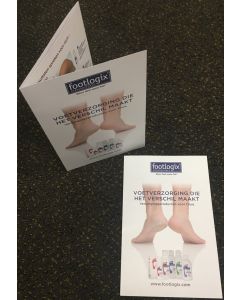 Footlogix Consumenten Folder A5 - per 20 st. Footlogix Consumenten Folder A5 - per 20 st.