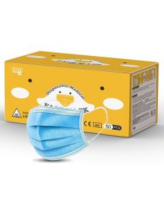 Medische Mondmaskers Type 1 Kind - 3 laags - 5 x 10 stuks Medische Mondmaskers Type 1 Kind - 3 laags - 5 x 10 stuks