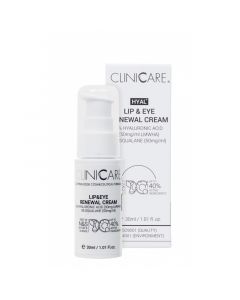CLINICCARE Hyal+ Lip & Eye Renewal cream 30 ml
