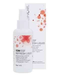 CLINICCARE X3M EGF Refresh Liquid - 100 ml CLINICCARE X3M EGF Refresh Liquid - 100 ml