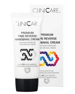 CLINICCARE PREMIUM 'Time Reverse' - Hand & Nail Cream 50 ml CLINICCARE PREMIUM 'Time Reverse' - Hand & Nail Cream 50 ml