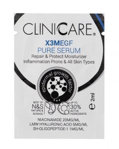 CLINICCARE EGF Extra Pure Serum (Anti-Inflammation) PROEFVERPAKKING - 2 ml CLINICCARE EGF Extra Pure Serum (Anti-Inflammation) PROEFVERPAKKING - 2 ml