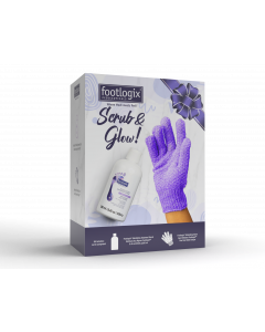 Footlogix Promo Pack Scrub & Glow - Exfoliating Seaweed Scrub 250ml + gratis handschoen Footlogix Promo Pack Scrub & Glow - Exfoliating Seaweed Scrub 250ml + gratis handschoen