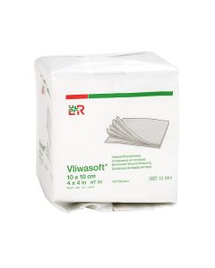 Vliwasoft non-woven deppers - 10x10 cm Vliwasoft non-woven deppers - 10x10 cm