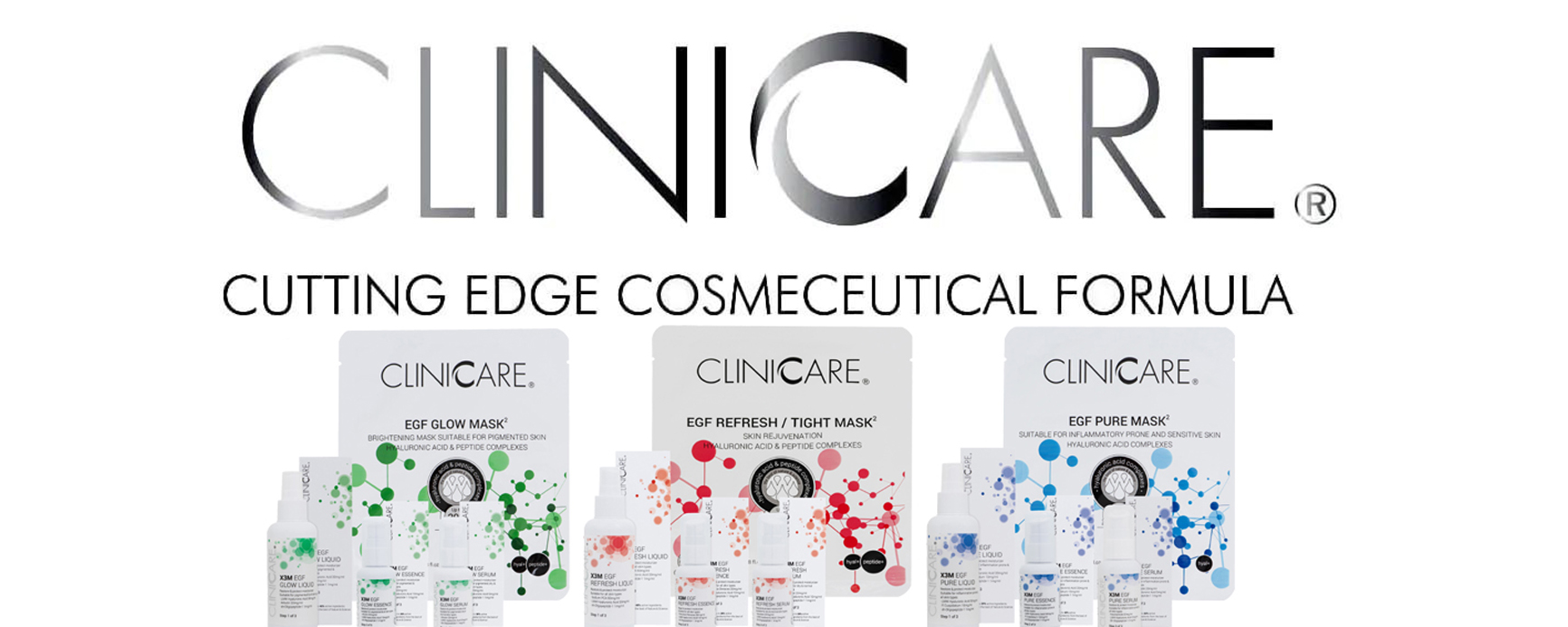 CLINICCARE cosmeceuticals uit Zweden