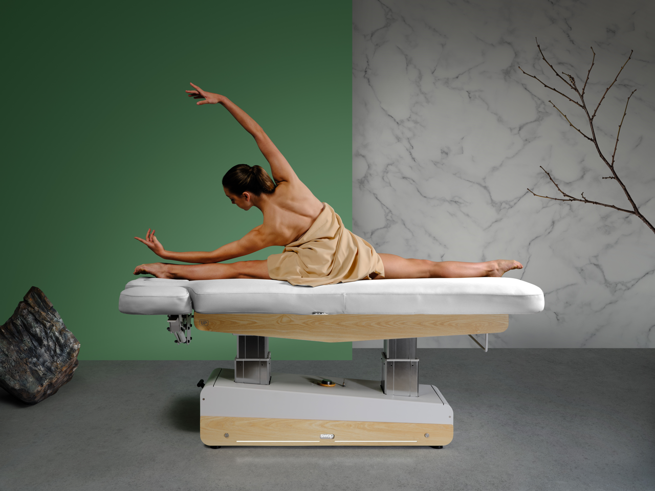 Naggura'SWOP SPA Comfort Behandelbank 4 motoren - Customizable